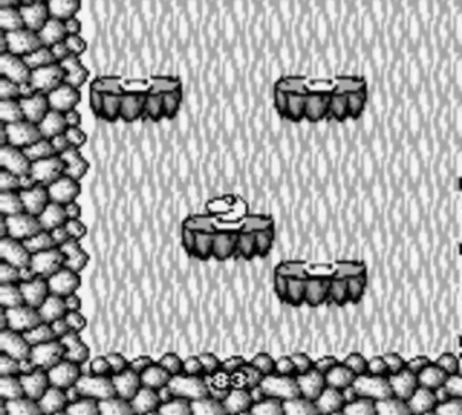 Sneaky Snakes Game Boy video game, puzzle arcade gameplay, classic handheld action, retro Nintendo Game Boy title gameplay