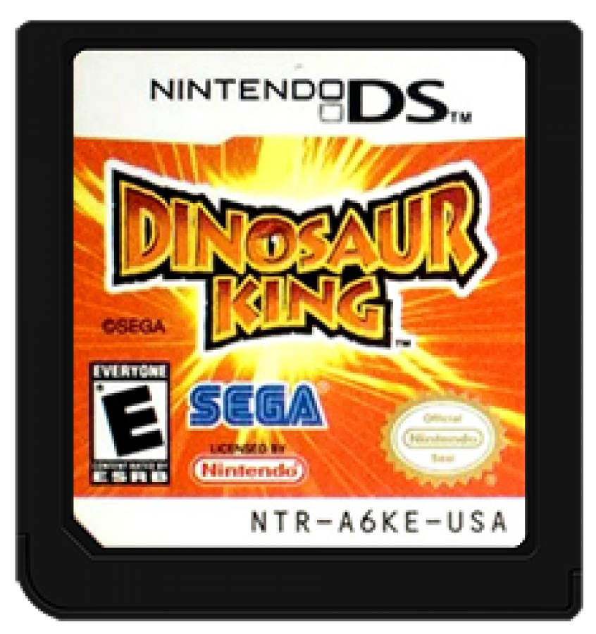 Dinosaur King cartridge for Nintendo DS (DS) dinosaur RPG adventure video game