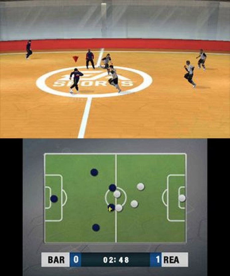 FIFA 15 gameplay for Nintendo 3DS (3DS) soccer sports video game
