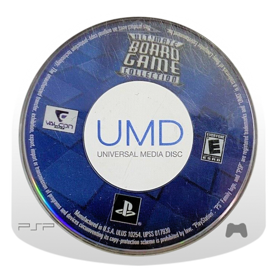 Ultimate Board Game Collection – disc for PlayStation Portable (PSP) board game compilation