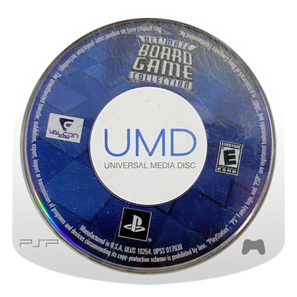 Ultimate Board Game Collection – disc for PlayStation Portable (PSP) board game compilation