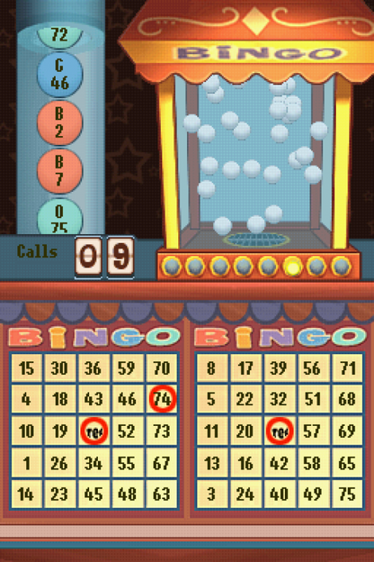 New Carnival Games for Nintendo DS, gameplay for a party mini-game video game with carnival-themed challenges, arcade-style gameplay, multiplayer modes, and casual family-friendly fun