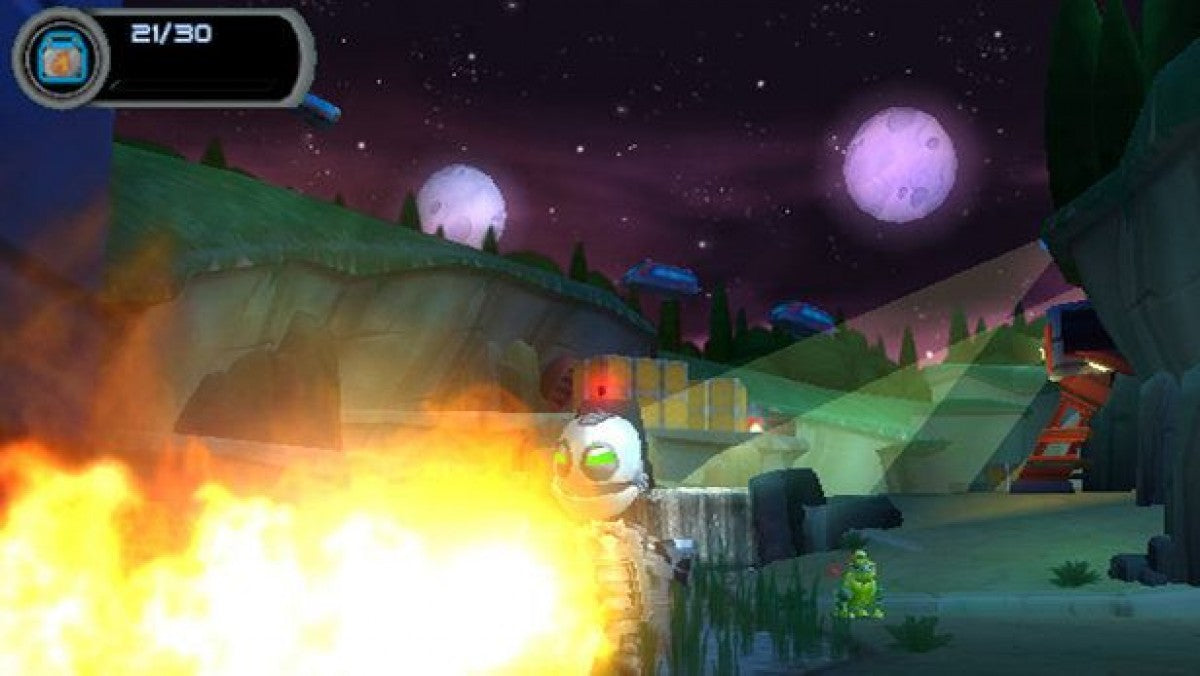 Secret Agent Clank PlayStation 2 PS2 retro video game action platformer gameplay