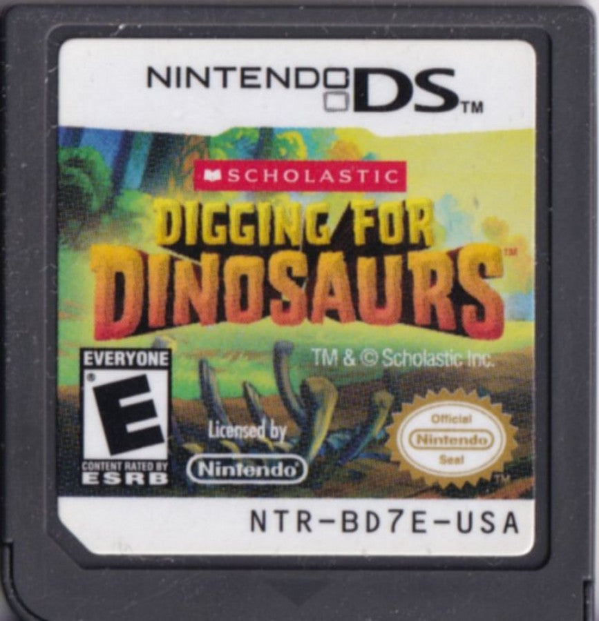 Digging for Dinosaurs cartridge for Nintendo DS (DS) educational adventure video game