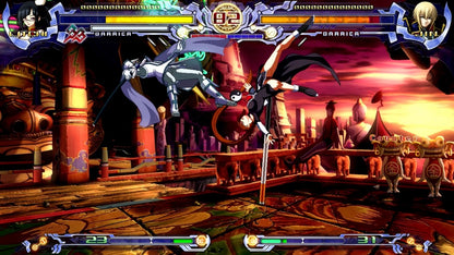 BlazBlue: Calamity Trigger gameplay for Xbox 360 (X360) fighting video game