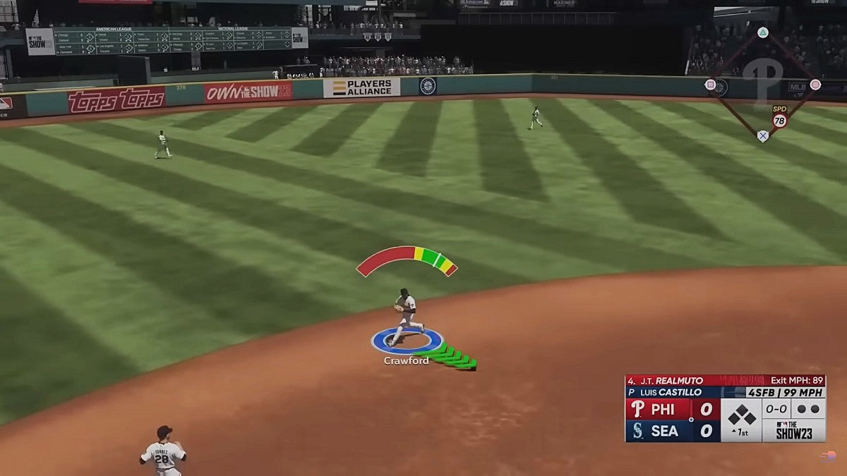 MLB The Show 23 PlayStation 5 PS5 video game featuring realistic baseball simulation gameplay Major League Baseball teams and players batting pitching fielding base running franchise mode Road to the Show career mode Diamond Dynasty team building competitive multiplayer stadiums and authentic baseball action classic PlayStation 5 sports gaming retro video game collection collectible gaming appeal gameplay