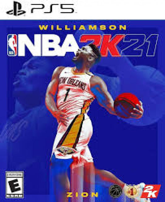 NBA 2K21 cover art for PlayStation 5 (PS5) video game