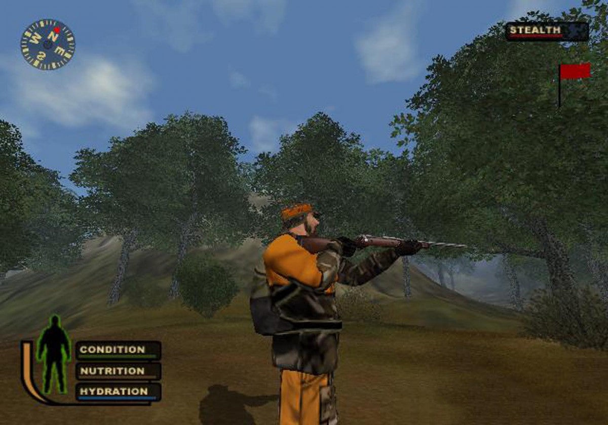 Cabela’s Deer Hunt 2004 for PlayStation 2 with deer hunting and outdoor simulation theme gameplay 