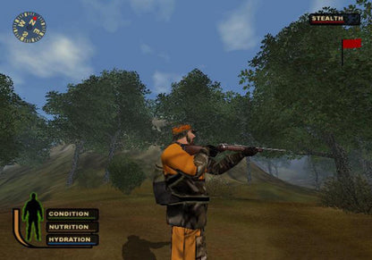 Cabela’s Deer Hunt 2004 for PlayStation 2 with deer hunting and outdoor simulation theme gameplay 