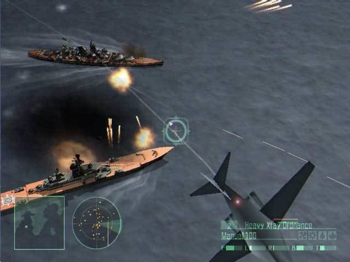 Naval Ops: Commander – PlayStation 2 (PS2) naval strategy simulation video game gameplay