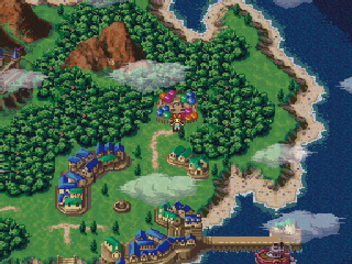 Final Fantasy Chronicles retro fantasy role-playing RPG game for PlayStation 1 (PS1) gameplay