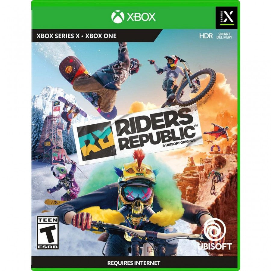 Riders Republic cover art for Xbox Series X XSX video game