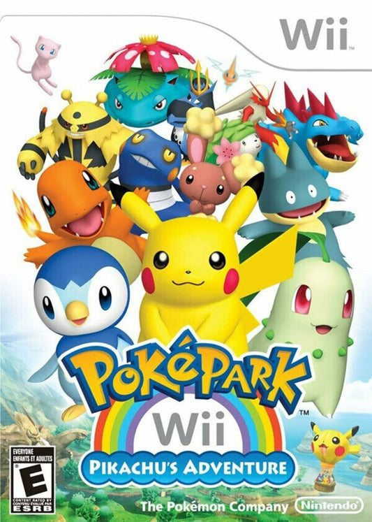 Pokepark Wii: Pikachu's Adventure cover art for Nintendo Wii (Wii) video game