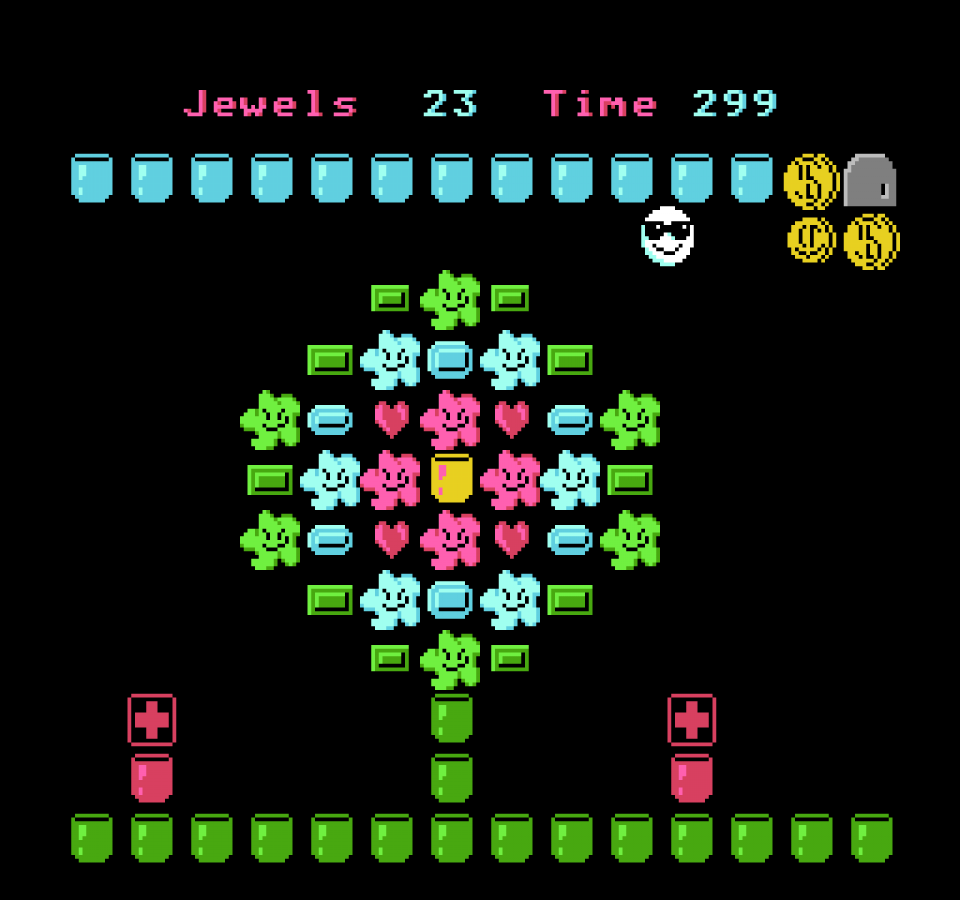 Dudes with Attitude retro NES video game Dudes with Attitude puzzle platform action gameplay quirky characters cooperative challenges classic console title Nintendo Entertainment System release gameplay