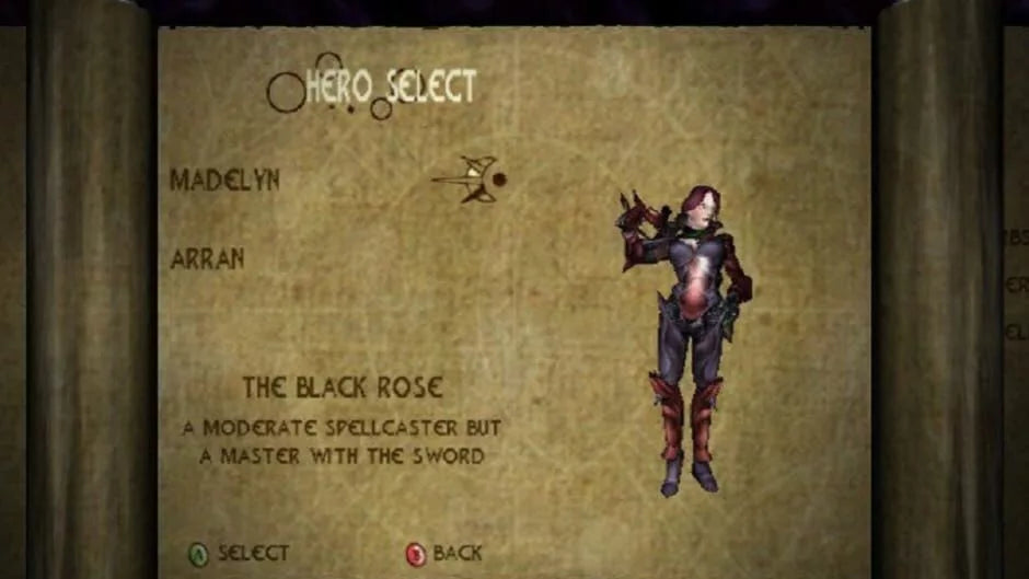 Nightcaster II Defeat the Darkness Xbox game featuring action RPG gameplay, cooperative spellcasting combat, and dark fantasy dungeon exploration gameplay