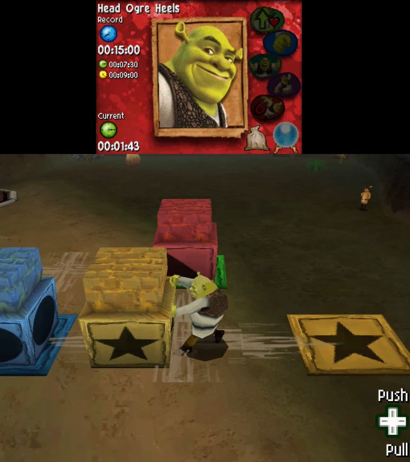 Shrek: Forever After gameplay for Nintendo DS (DS) video game