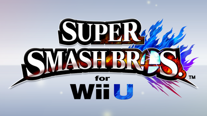 Super Smash Bros for Wii U  title art for Nintendo Wii U WiiU video game