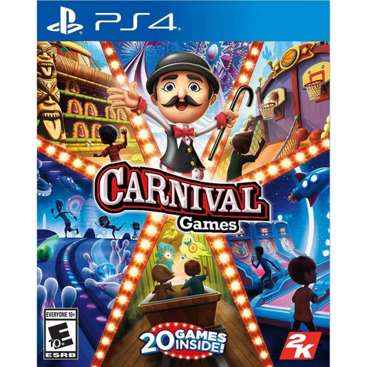 Carnival Games cover art for PlayStation 4 (PS4) video game