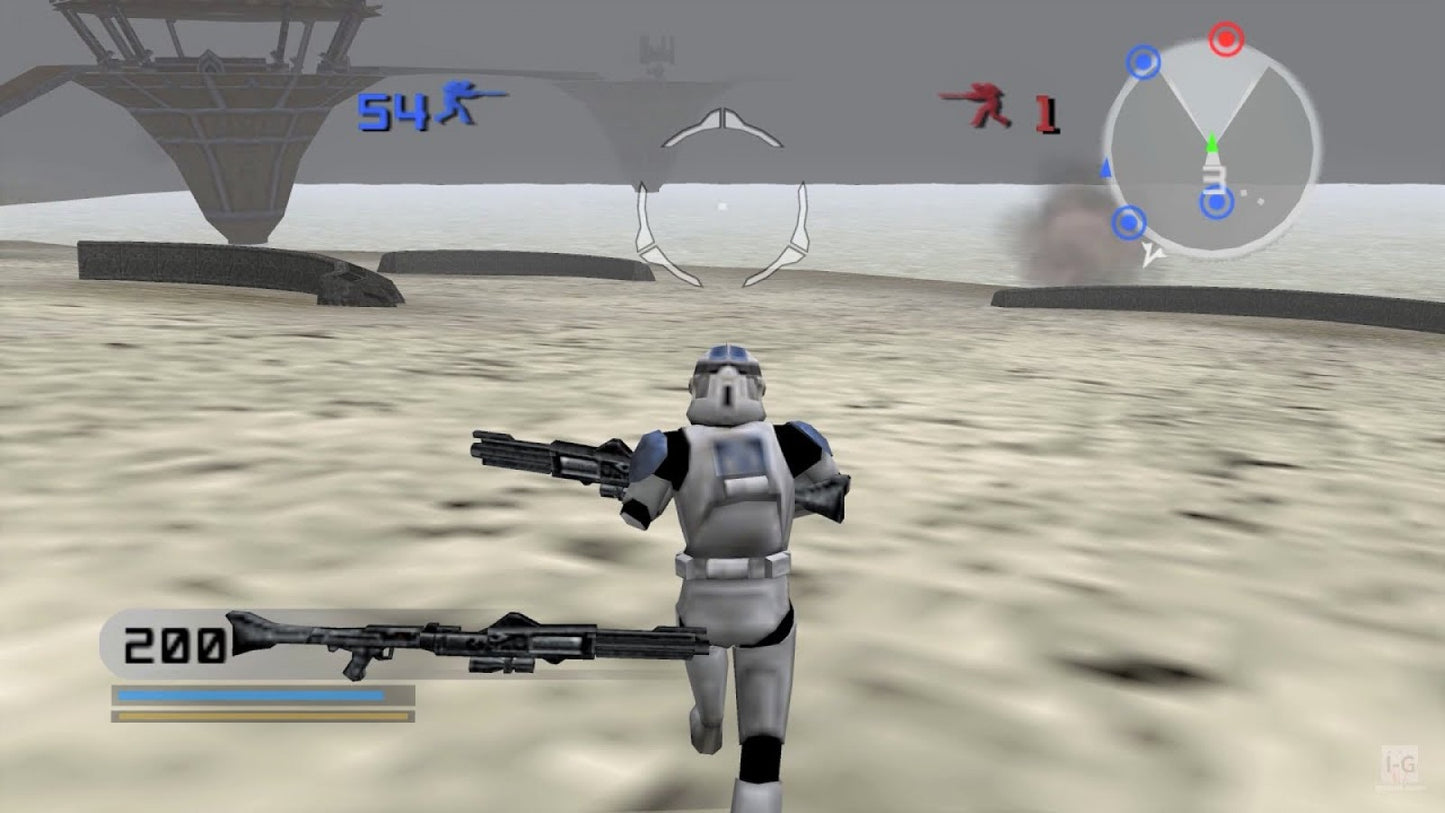 Star Wars Battlefront II PlayStation Portable PSP for retro video game enthusiasts featuring third person shooter gameplay iconic Star Wars battles playable heroes and villains campaign missions space battles multiplayer action classic Star Wars gaming and collectible gaming appeal gameplay