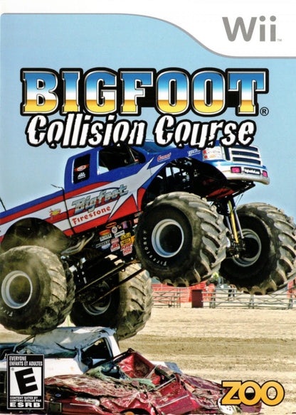 Bigfoot: Collision Course cover art for Nintendo Wii (Wii) video game 