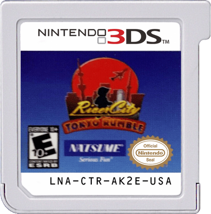 River City Tokyo Rumble cartridge for Nintendo 3DS (3DS) video game