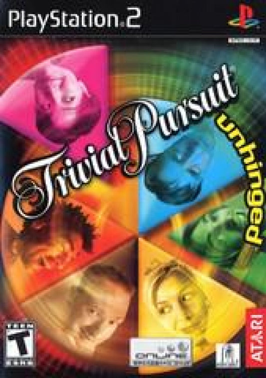 Trivial Pursuit: Unhinged cover art for PlayStation 2 (PS2) video game