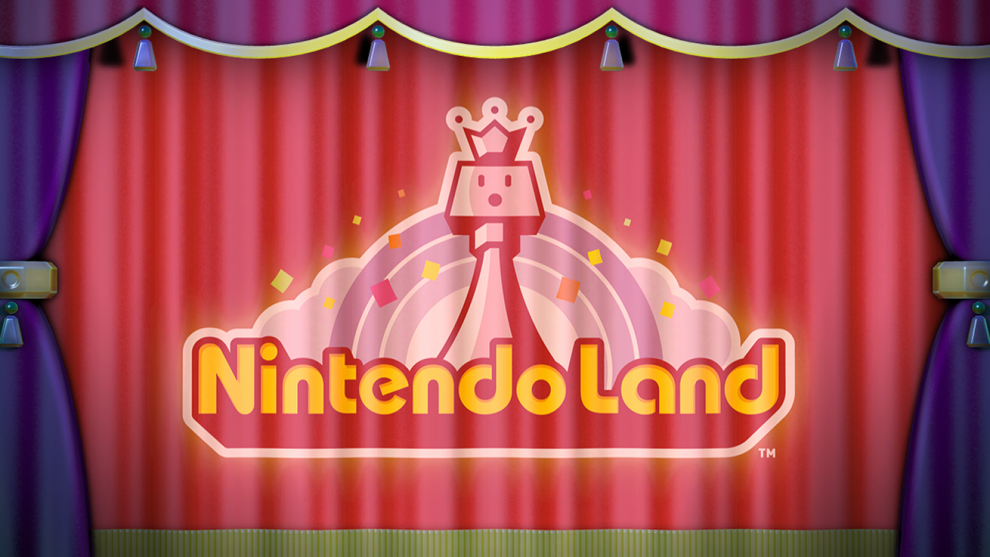 Nintendo Land titlescreen for Nintendo Wii U (WiiU) video game