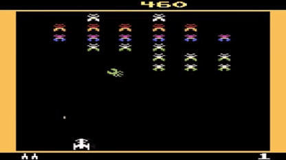 Galaxian gameplay for Atari 2600 (2600) video game