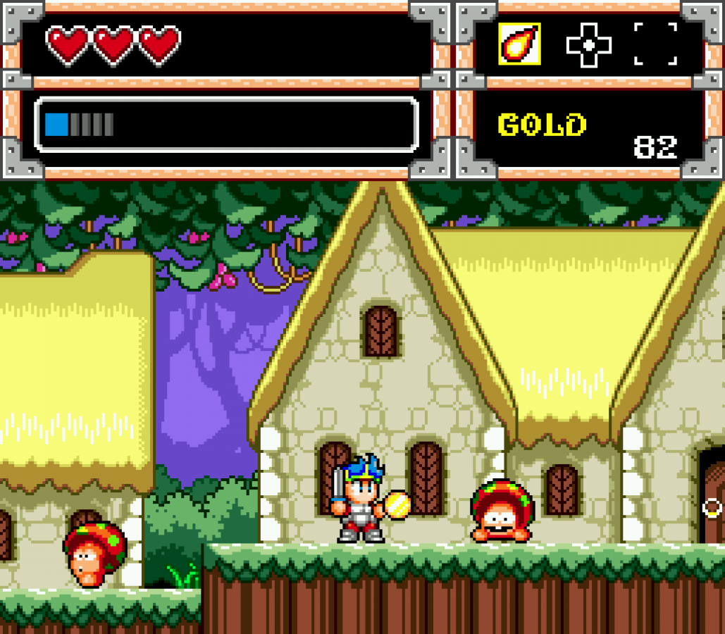 Wonder Boy in Monster World Sega Genesis GEN for retro video game enthusiasts featuring action role playing platforming gameplay fantasy world exploration sword combat character progression memorable dungeons colorful 16 bit adventure and collectible gaming appeal gameplay 