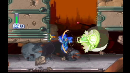 Mega Man X4 retro sci-fi action platform game for PlayStation 1 (PS1) gameplay