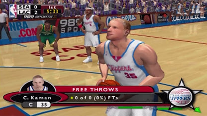 NBA ShootOut 2004 – PlayStation 2 (PS2) basketball sports video game gameplay