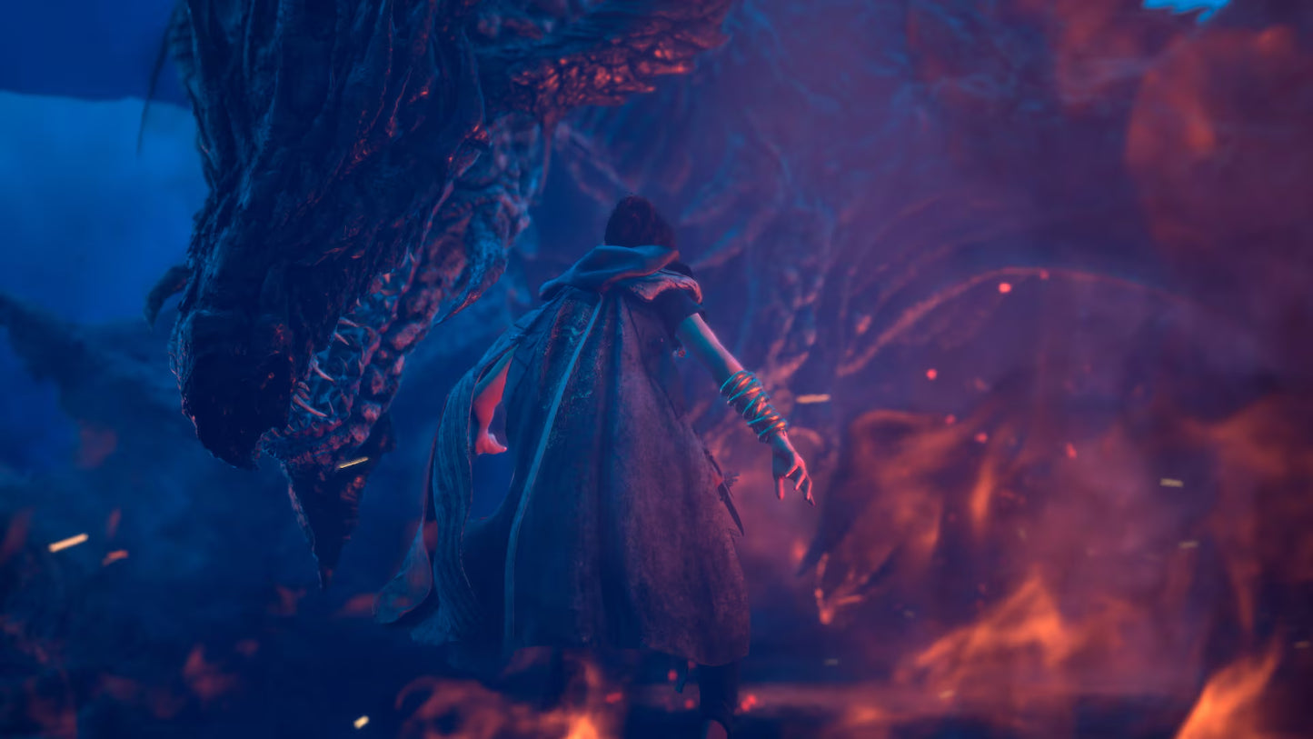 Forspoken for PlayStation 5 action RPG featuring magical parkour combat open world exploration in Athia and story driven fantasy adventure gameplay