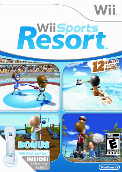 Wii Sports Resort cover art for Nintendo Wii (Wii) video game