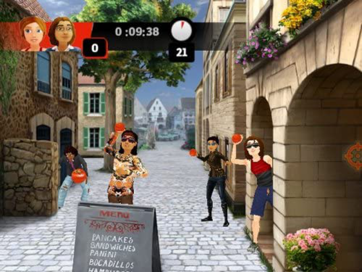 The Amazing Race Nintendo Wii video game, adventure party gameplay, TV show adaptation, multiplayer challenges, Wii console title gameplay screenshot