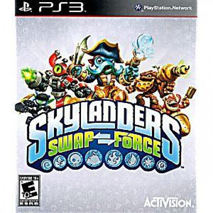Skylanders Swap Force cover art for PlayStation 3 (PS3) video game