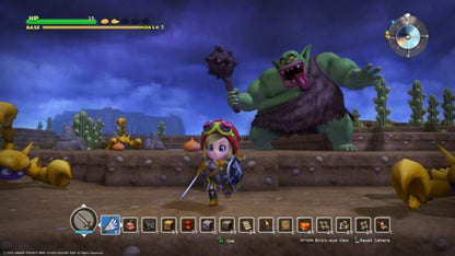 Dragon Quest Builders 2 PS4 game featuring sandbox building gameplay, creative world-building, and action RPG adventure in the Dragon Quest universe gameplay