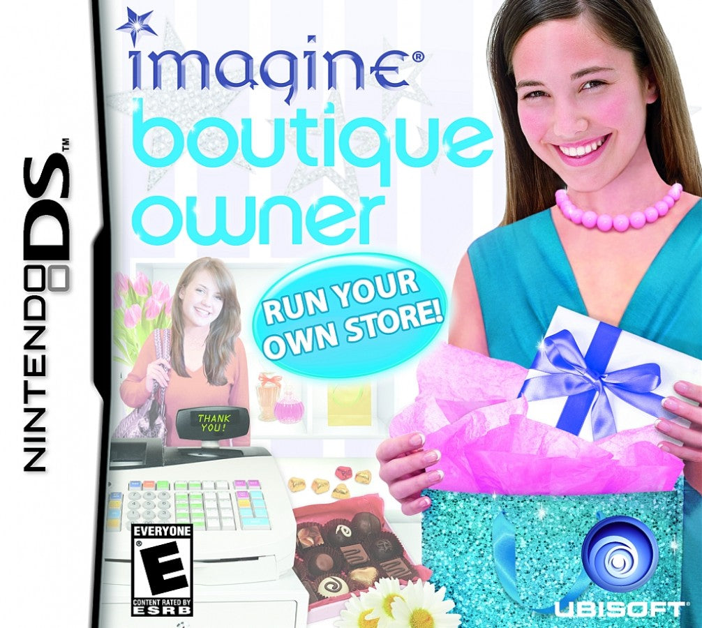 Imagine: Boutique Owner – Nintendo DS: Design and manage your own fashion boutique, create outfits, and serve stylish customers front cover