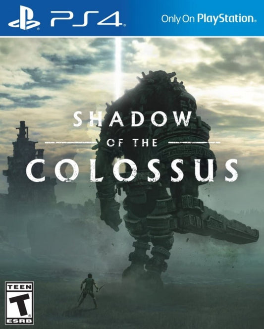 Shadow of the Colossus – PlayStation 4 (PS4) cover art for video game for PS4