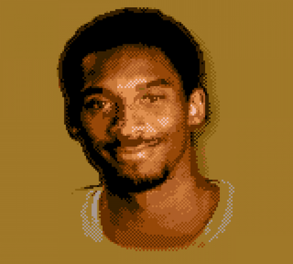 NBA 3 on 3 Featuring Kobe Bryant portrait for Game Boy Color GBC video game