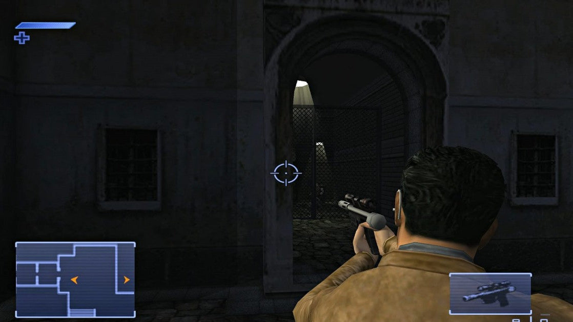 Mission Impossible Operation Surma PS2 Sony PlayStation 2 stealth action game espionage infiltration missions Tom Cruise inspired spy gameplay gadgets hacking stealth combat third person perspective tactical objectives retro gaming PlayStation 2 software video game title gameplay