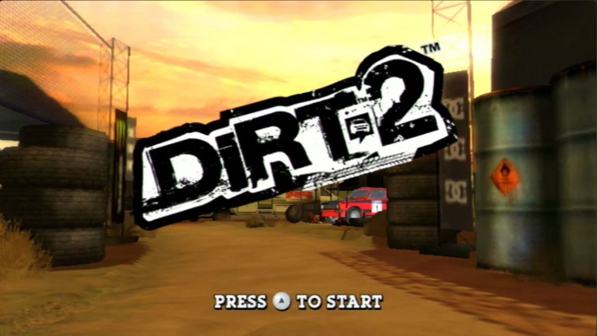 DiRT 2 for Wii off road racing video game featuring rally style tracks dynamic terrain arcade inspired handling competitive events and immersive Codemasters motorsports experience gameplay