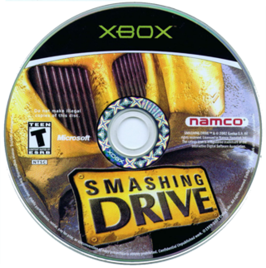 Smashing Drive disc for Xbox (XBOX) video game