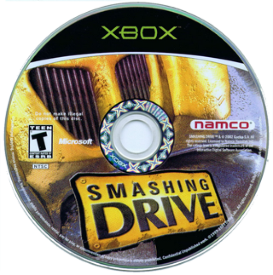 Smashing Drive disc for Xbox (XBOX) video game