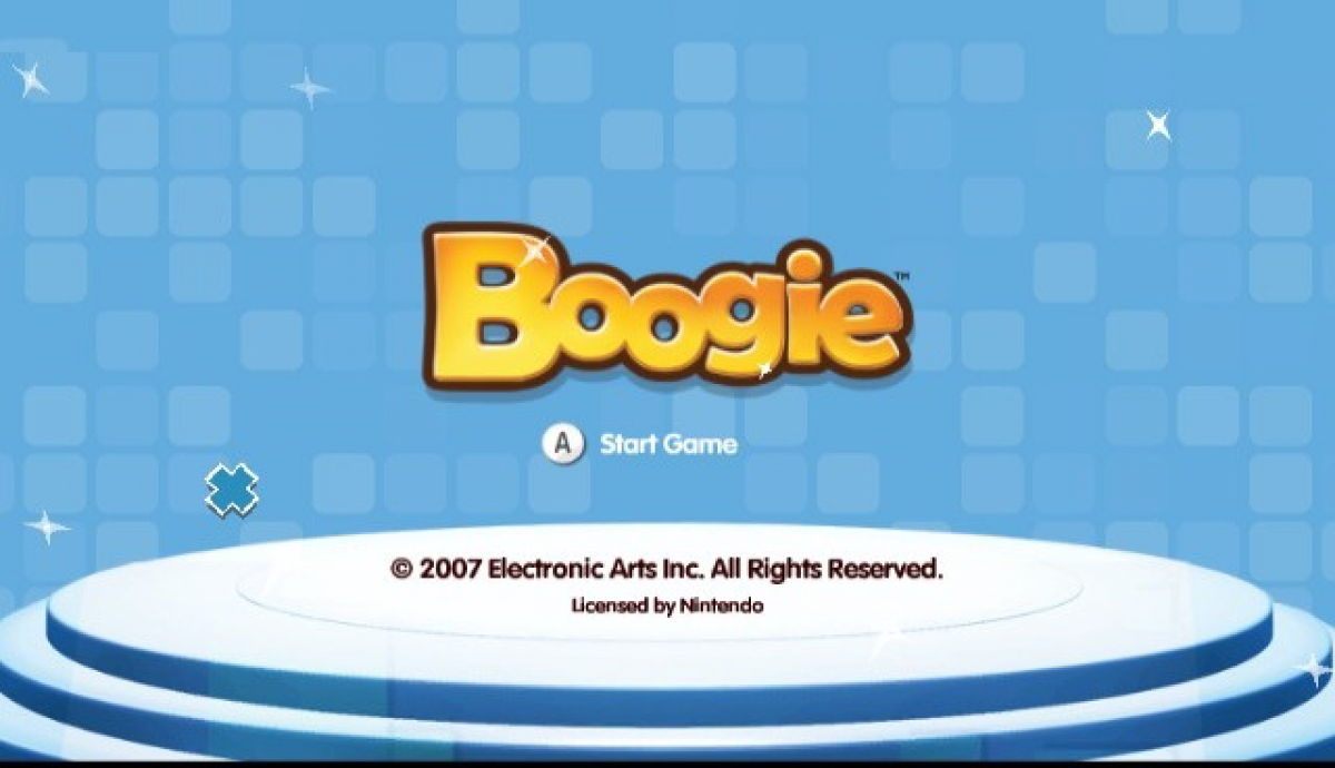 Birthday Party Bash title screen art for Nintendo Wii (Wii) video game