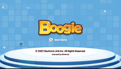 Birthday Party Bash title screen art for Nintendo Wii (Wii) video game