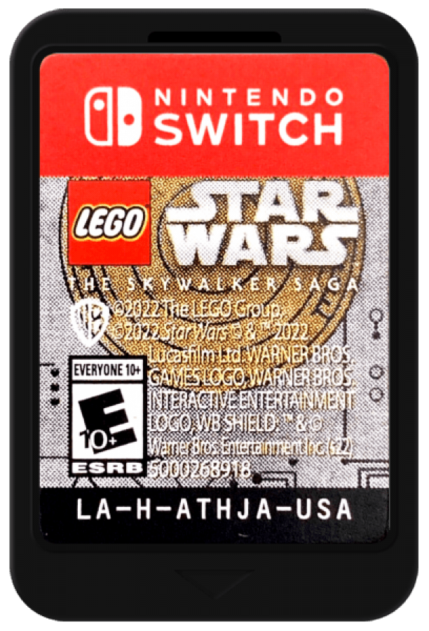 LEGO Star Wars The Skywalker Saga cartridge for Nintendo Switch action adventure game