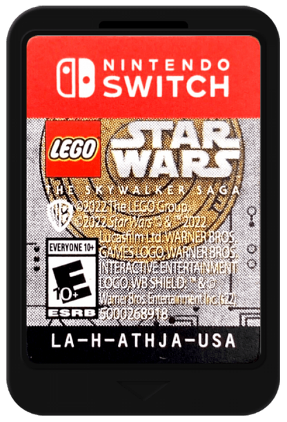 LEGO Star Wars The Skywalker Saga cartridge for Nintendo Switch action adventure game