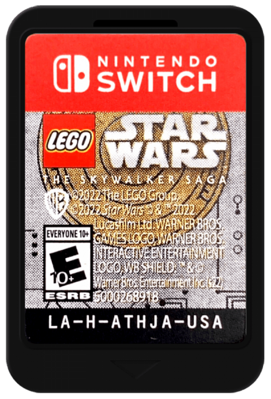 LEGO Star Wars The Skywalker Saga cartridge for Nintendo Switch action adventure game