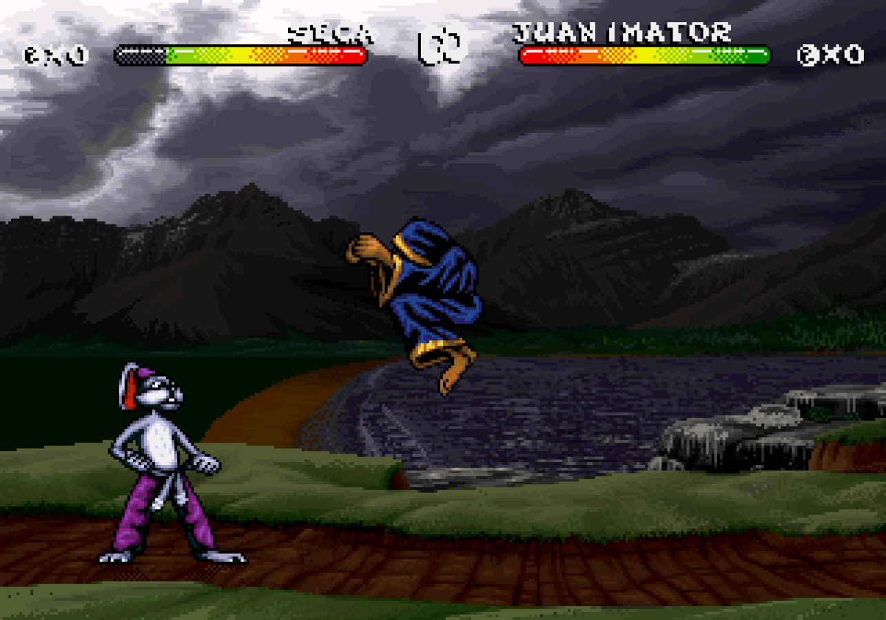 Brutal: Above the Claw gameplay for Sega 32X (32X) fighting video game