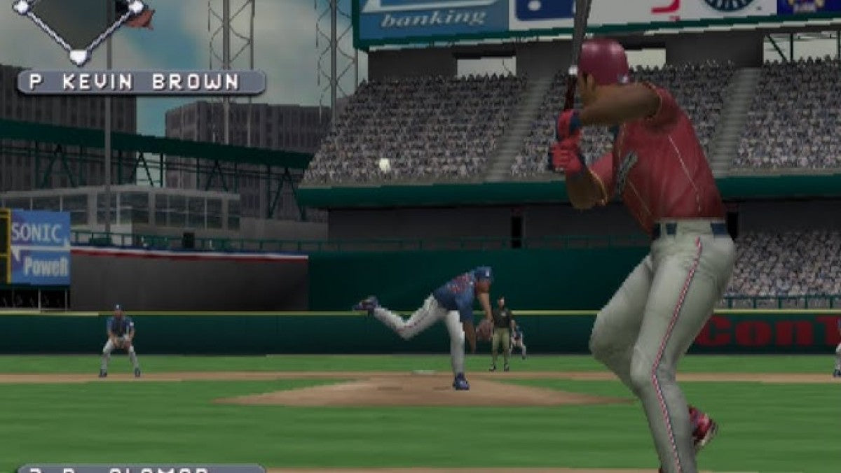 High Heat Baseball 2003 PS2 Sony PlayStation 2 baseball sports simulation game realistic pitching hitting mechanics MLB licensed teams season mode franchise gameplay deep baseball strategy gameplay 3DO sports title retro gaming PlayStation 2 software video game title gameplay